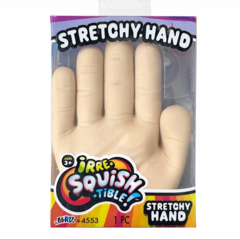 Jaru Stretchy Hand Toy 5 inch New